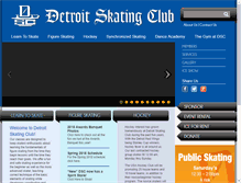 Tablet Screenshot of dscclub.com